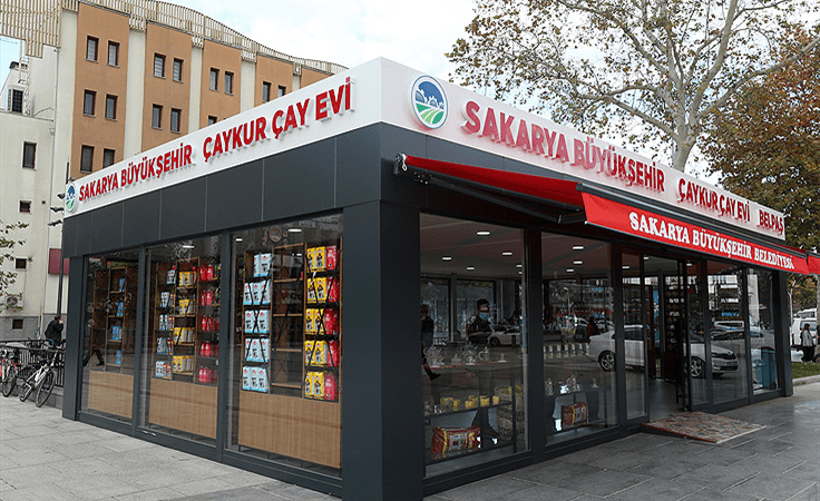 BELPAŞ Çay Evi hizmete başladı