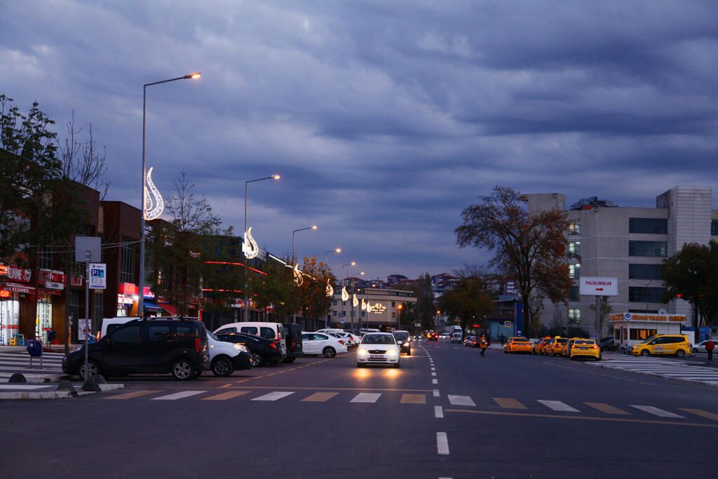 Lale motifli aydınlatmalar şehre çok yakıştı