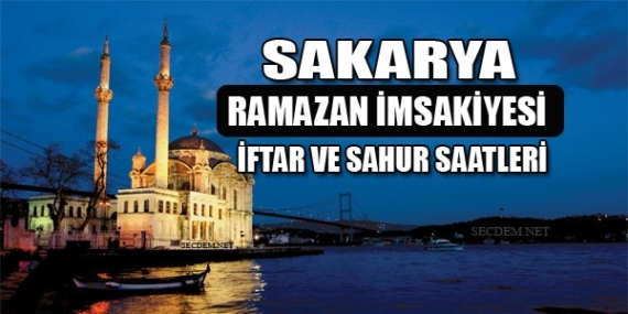 Akyazı Namaz Vakitleri Akyazı İmsak Vakti Akyazı Sahur Vakti