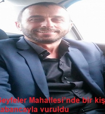 Akyazı Seyfeler Mahallesi’nde bir kişi tarlada tabancayla vuruldu