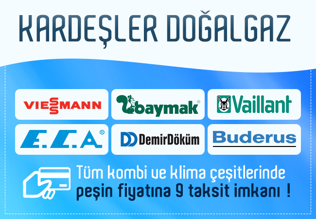 Kardeşler Doğalgaz, Akyazı/Sakarya Akyazı Doğalgaz Tesisatı 9 Ay Taksitle Ödeme İmkanı