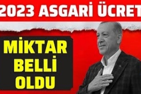 2023 Asgari Ücret - Asgari ücret 2023 ne kadar oldu? 2023 asgari ücret tutarı belli oldu.