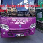 Akyazı Adapazarı Otobüs Sefer Saatleri