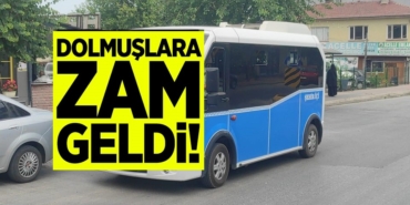 dolmuş ücretlerine zam geldi