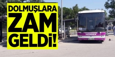hendek adapazarı otobüs zam