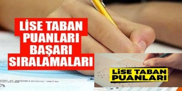 Lise Taban Puanları