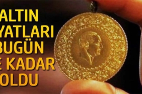 altın fiyatları bugün ne kadar oldu