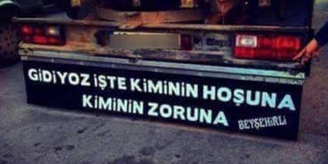 Kamyon Arkası Sözler