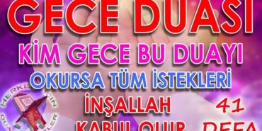 Gece yatmadan önce okunacak dua! Uyumadan önce okunacak dualar!
