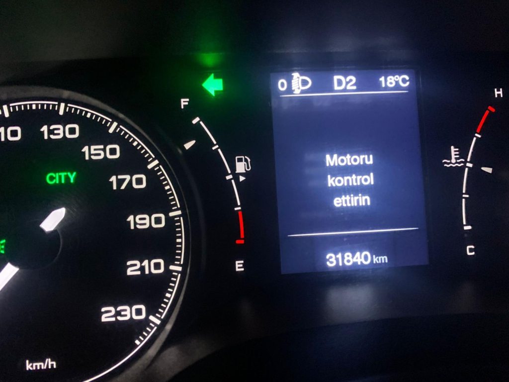 Fiat Egea Motoru Kontrol Ettirin Uyarısı