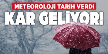 Meteoroloji uyardı:İstanbul, Kocaeli, Sakarya, Bursa, Düzce, Bolu Lapa Lapa Kar Yağacak