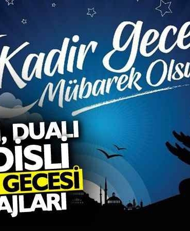 Kadir Gecesi Mesajları