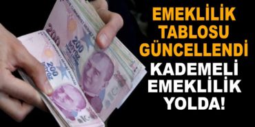 Kademeli Emeklilik Şartları