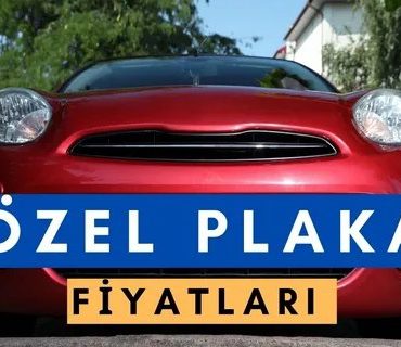 özel plaka