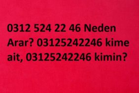 0312 524 22 46